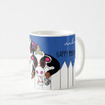 Chanukah Mugg 11 oz. "Moo-året i Lycklig"<br><div class="desc">Chanukah Mugg 11 oz. "Lycklig Chanukah och ett Moo-år i Lycklig" Fyllning med några speciella slitningar, med cellofane och överdel med en båge till ge som en söt gåva. Anpassa genom att ersätta text med egna meddelanden. Välj ditt favoritteckensnitt storlekt, stil och färg. Tack för att du stannade och shoppade...</div>