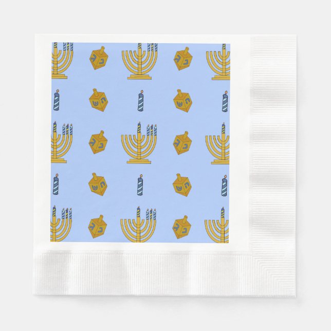Chanukah napkins pappersservett (Framsidan)