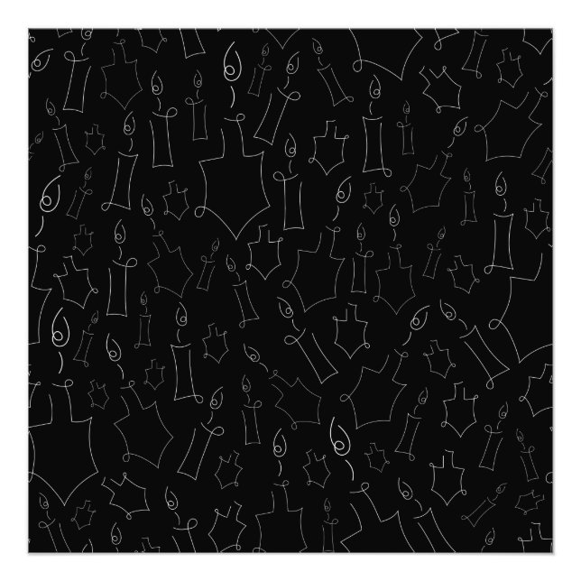 Chanukah Photo Print Fototryck (Framsidan)