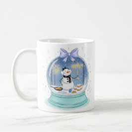 Chanukah Snow Globe Kaffemugg