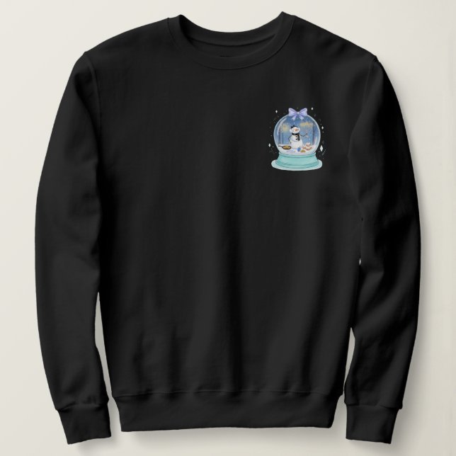 Chanukah Snow Globe T Shirt (Design framsida)