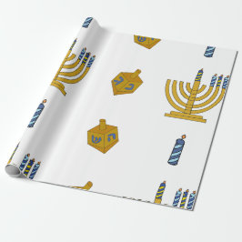 Chanukah Wrapping Papper Presentpapper