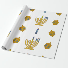 Chanukah Wrapping Papper Presentpapper