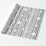 Chanukah Wrapping Papprare Black N White Presentpapper<br><div class="desc">Chanukah Wrapping Papprare "Black and White" Låt oss att Hanukkah Party börjar med min nyaste julklapp för att klä upp Chanukah presenter:) Välj mellan fyra stilar och fem förpackningsstorlekar papprare. Njut av och tack för att du stannade och shoppade förbi. Ert företag är mycket uppskattat. Lycklig Hanukkah!Media: Textlager för projektionsytaSe...</div>