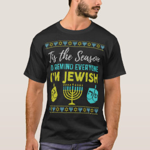 Chanukkah Funny är säsongen för att påminna alla T Shirt