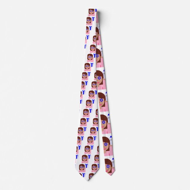 Chanukkah hair flip emoji slips (Framsida)