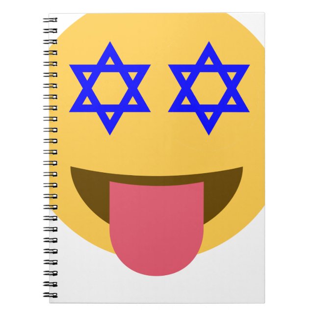 chanukkah hanukkah emoji anteckningsbok (Framsidan)