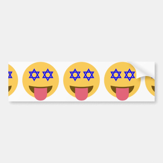 chanukkah hanukkah emoji bildekal (Framsidan)