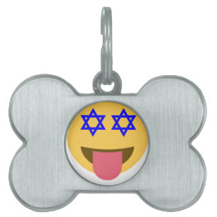 chanukkah hanukkah emoji ID-bricka husdjur