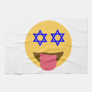 chanukkah hanukkah emoji kökshandduk