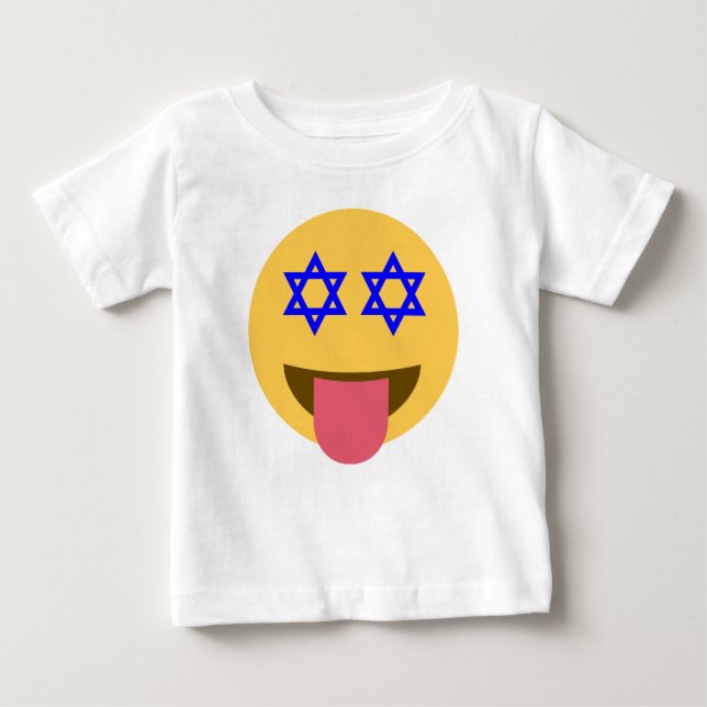 chanukkah hanukkah emoji t shirt (Framsida)
