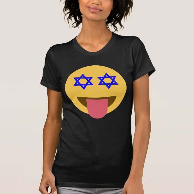 chanukkah hanukkah emoji tröja (Framsida)