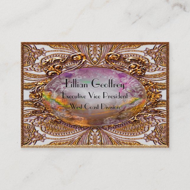 Chanvire Bree II-Affärskortet Visitkort (Framsida)