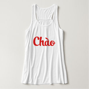 Chào/Hej ~ Vietnam/Vietnam/Tidig ng Virunt Linne Med Racerback