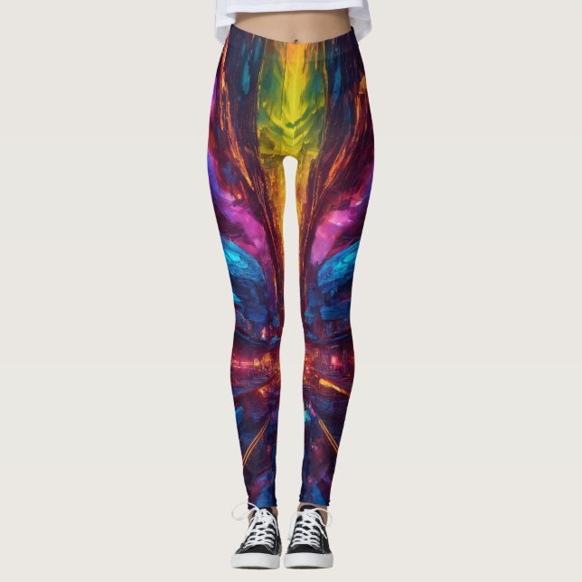 "Chaos 60: 8K AMOLED Leggings Tapet - Detailed" (Framsida)