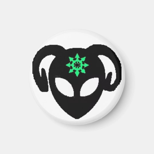 Chaos Alien Avatar Magnet (Framsidan)