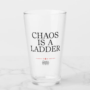 Chaos är en stege glaskopp