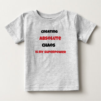 Chaos är min supermakt t shirt