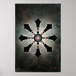Chaos-återbesökta utskrift poster