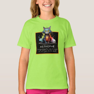 Chaos Cat Tee – Astrophe: Unapologetic Destroyer