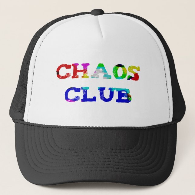 Chaos Club Truckerkeps (Framsida)