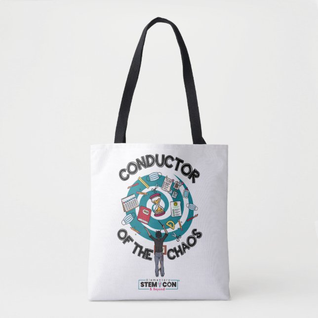 Chaos Conductor Tote Bag Tygkasse (Framsida)