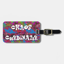 Chaos Coordinator Abstrakt Bagagebricka