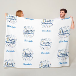 Chaos Coordinator | Best Funny Mors dag Gift | Fleecefilt