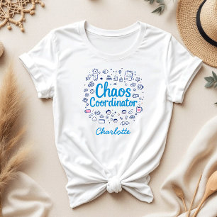 Chaos Coordinator Funny Mors dag Gift T Shirt