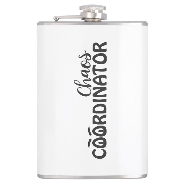 Chaos Coordinator Funny Typography Art Fickplunta (Framsidan)