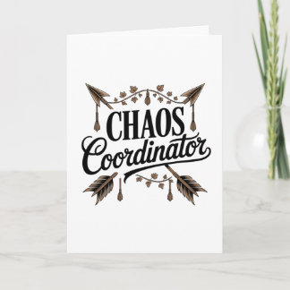 Chaos Coordinator Helgkort