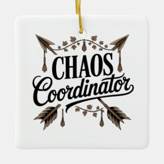 Chaos Coordinator Julgransprydnad Keramik