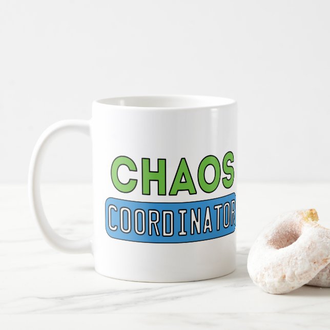 Chaos Coordinator Kaffemugg (Med munk)
