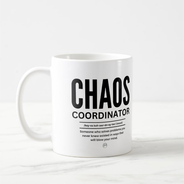 Chaos Coordinator Kaffemugg (Vänster)