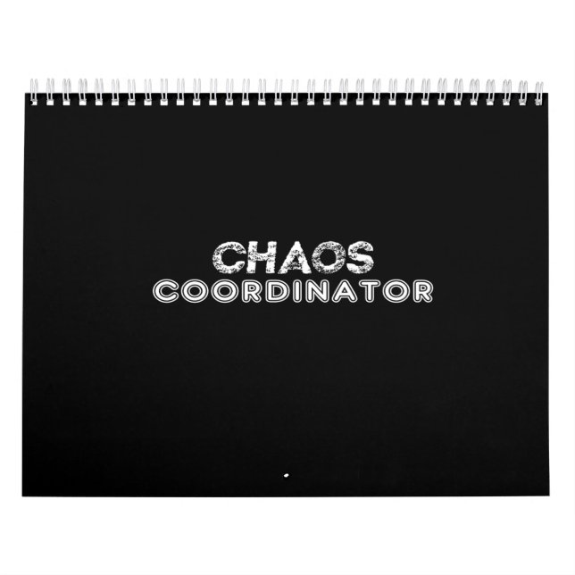 chaos coordinator kalender (Omslag)