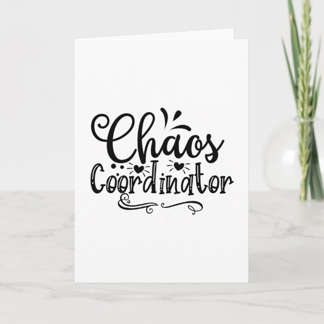 Chaos Coordinator Kort (Framsida)