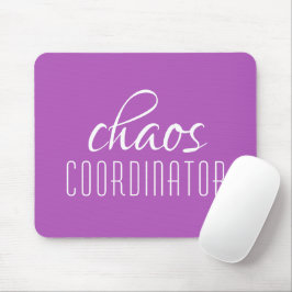Chaos Coordinator Lila Typografiska Tex Musmatta