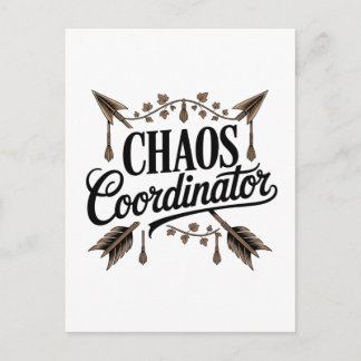 Chaos Coordinator Meddelande Vykort
