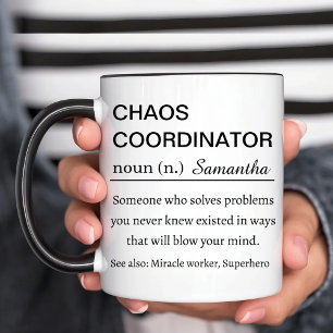Chaos Coordinator Mugg