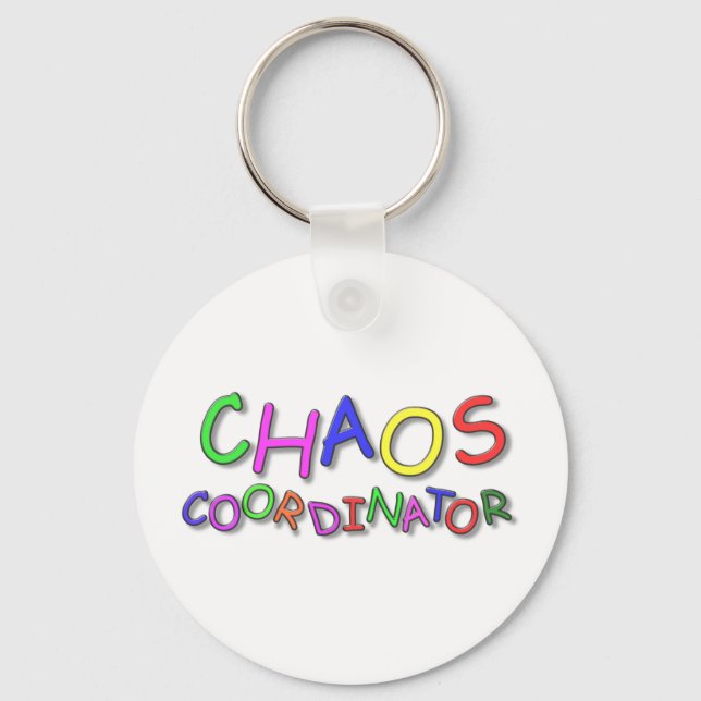 Chaos Coordinator Nyckelring (Framsida)