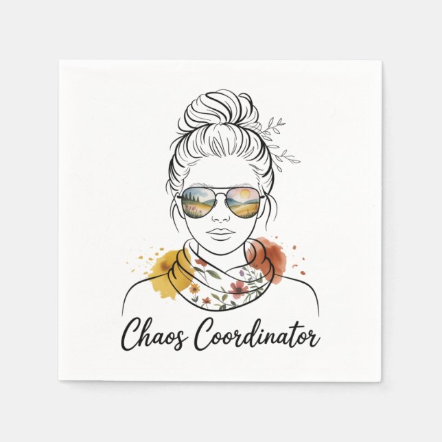 Chaos Coordinator﻿ Pappersservett (Framsidan)