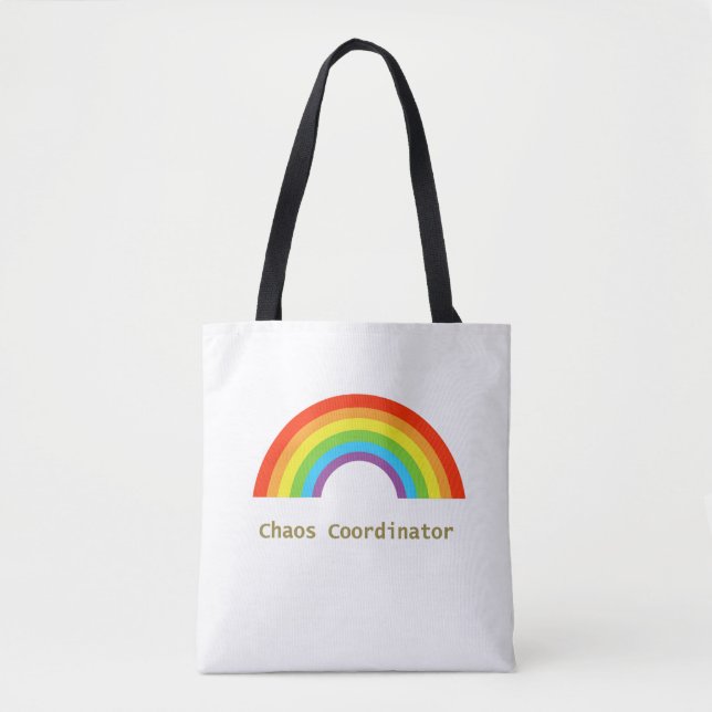 Chaos Coordinator Rainbow Tygkasse (Framsida)