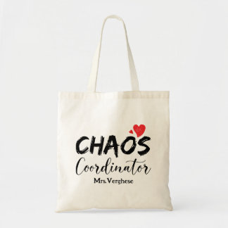 Chaos Coordinator Teacher Tygkasse