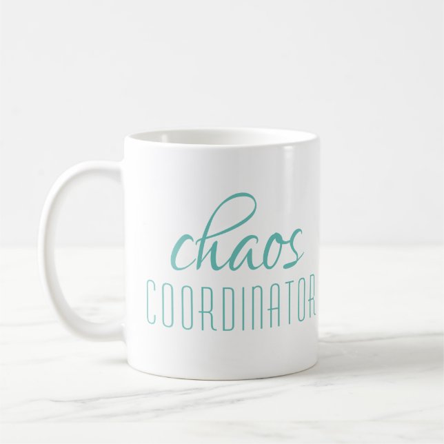 Chaos Coordinator Turcos Script Kaffemugg (Vänster)