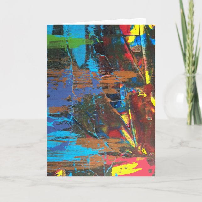 Chaos-hälsningskort Kort (Framsida)