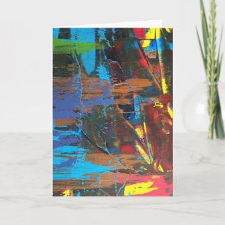 Chaos-hälsningskort Kort