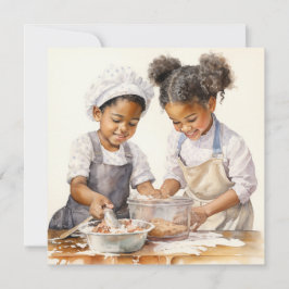 Chaos i köket: Mors dag Julkort