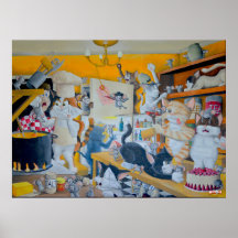 Chaos i köket - Poster