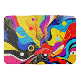 Chaos in Harmony Art Badrumsmatta