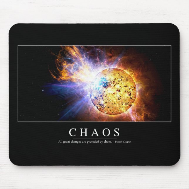 Chaos: inspirationsoffert musmatta (Framsidan)